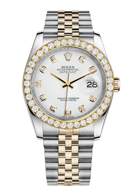 rolex datejust diamond markers|Rolex Datejust white diamond.